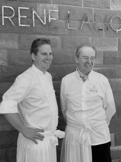 Dîner quatre mains Villa René Lalique - Paul Stradner et Jean-Georges Klein