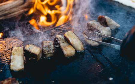 Masterclass de barbecue Villa René Lalique Restaurant 2 étoiles au Guide Michelin en Alsace