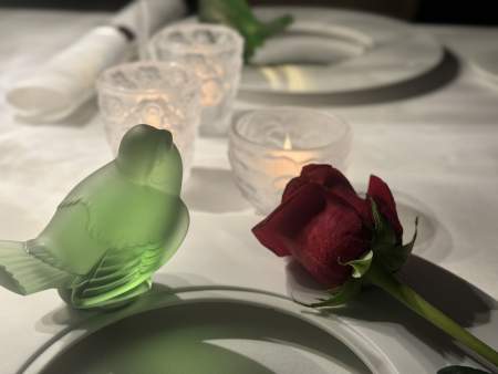 Villa René Lalique Restaurant gastronomique alsace - Saint Valentin Diner Romantique