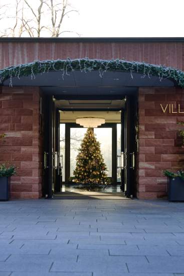 Villa René Lalique Noel 2024 Décoration Alsace Relais et Châteaux