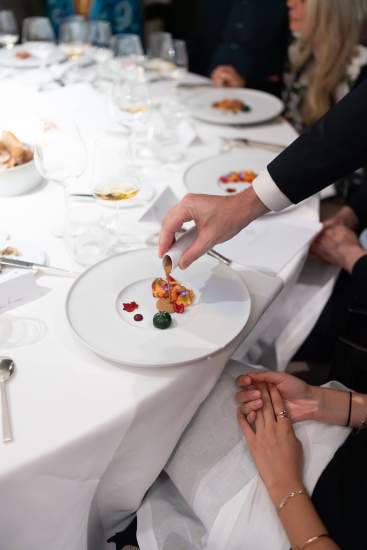 Dîner quatre mains Villa René Lalique - Paul Stradner et Jean-Georges Klein
