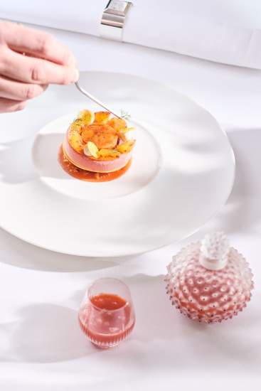 Villa René Lalique Jonathan Bunel Restaurant 2 étoiles au guide Michelin