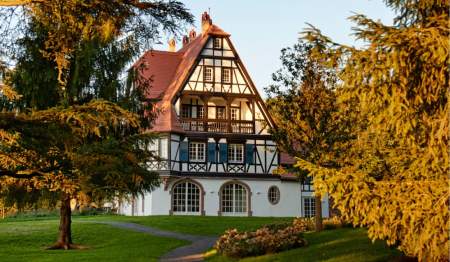 Parc de la Villa René Lalique en automne