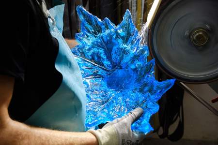 manufacture lalique verre chaud artisans cristal