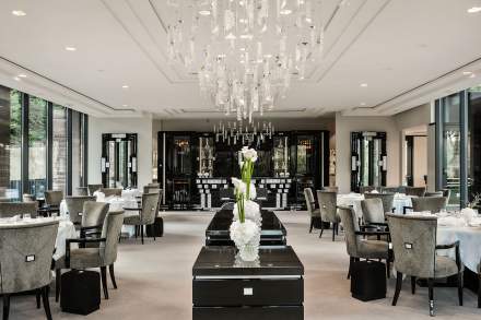 Sternerestaurant Elsass · Villa René Lalique · Lokal und Service