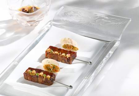 Villa René Lalique Menu de Pâques Paul Stradner Alsace Hotel Relais et Châteaux