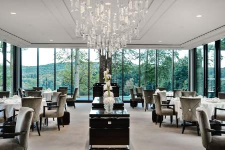 Sternerestaurant im Elsass · Villa René Lalique · Lokal und Service