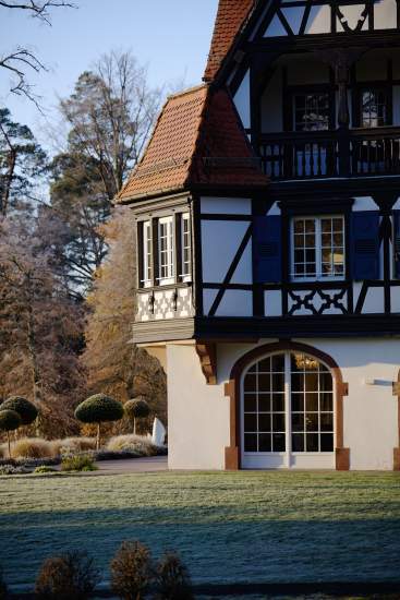 Villa René Lalique Noel 2024 Décoration Alsace Relais et Châteaux