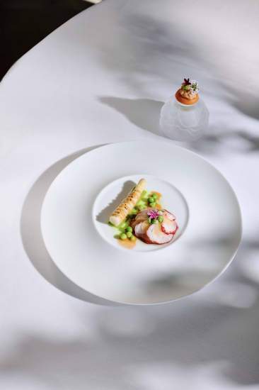 Menu 10 Ans Villa René Lalique Chef Paul Stradner Oeuf Parfait