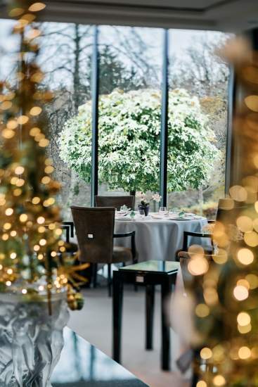 Villa René Lalique Noel 2024 Décoration Alsace Relais et Châteaux 