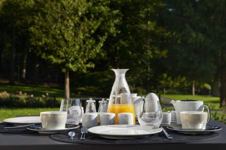 Petit-déjeuner Villa René Lalique