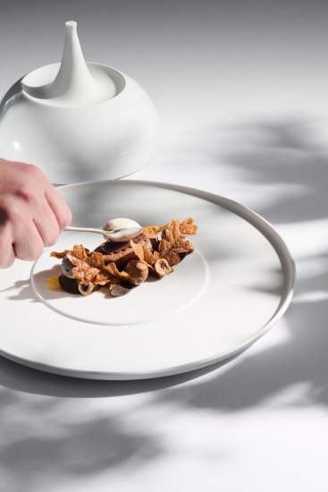 menu caviar et truffe