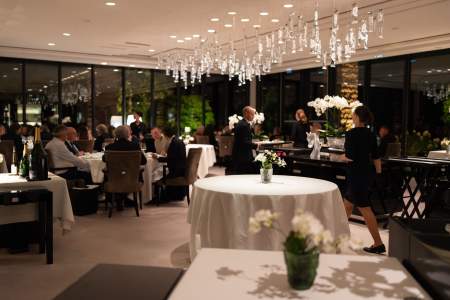 Villa René Lalique dîner à mains Patrick Henriroux Paul Stradner