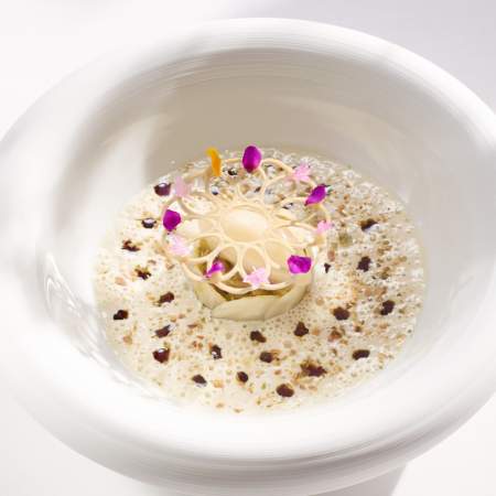 Chef Paul Stradner Restaurant Villa René Lalique 2 étoiles Guide Michelin Alsace
