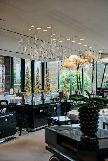 Villa René Lalique Noel 2024 Décoration Alsace Relais et Châteaux 